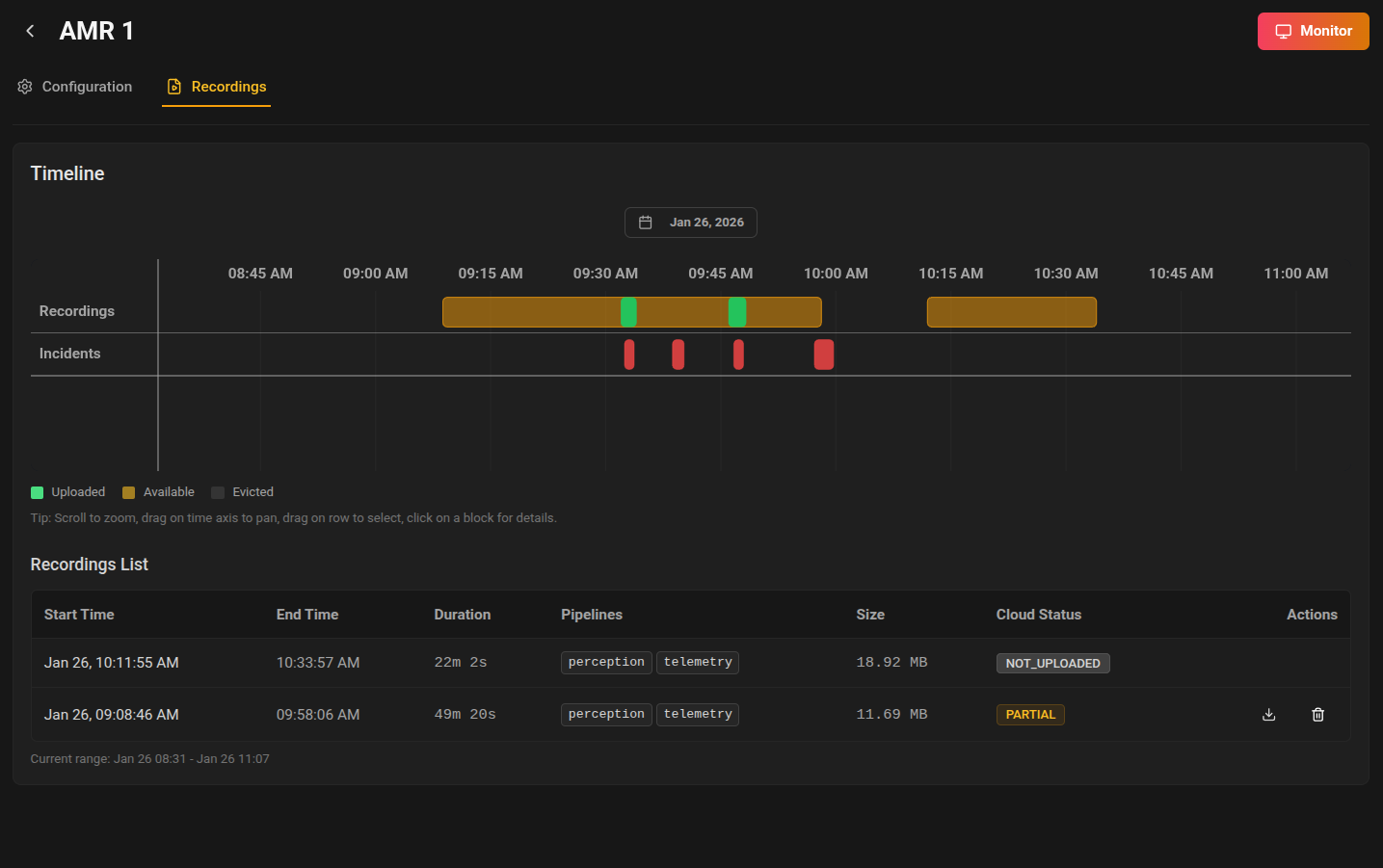 Rolling Buffer & Device Recordings: High Fidelity Data, On Demand